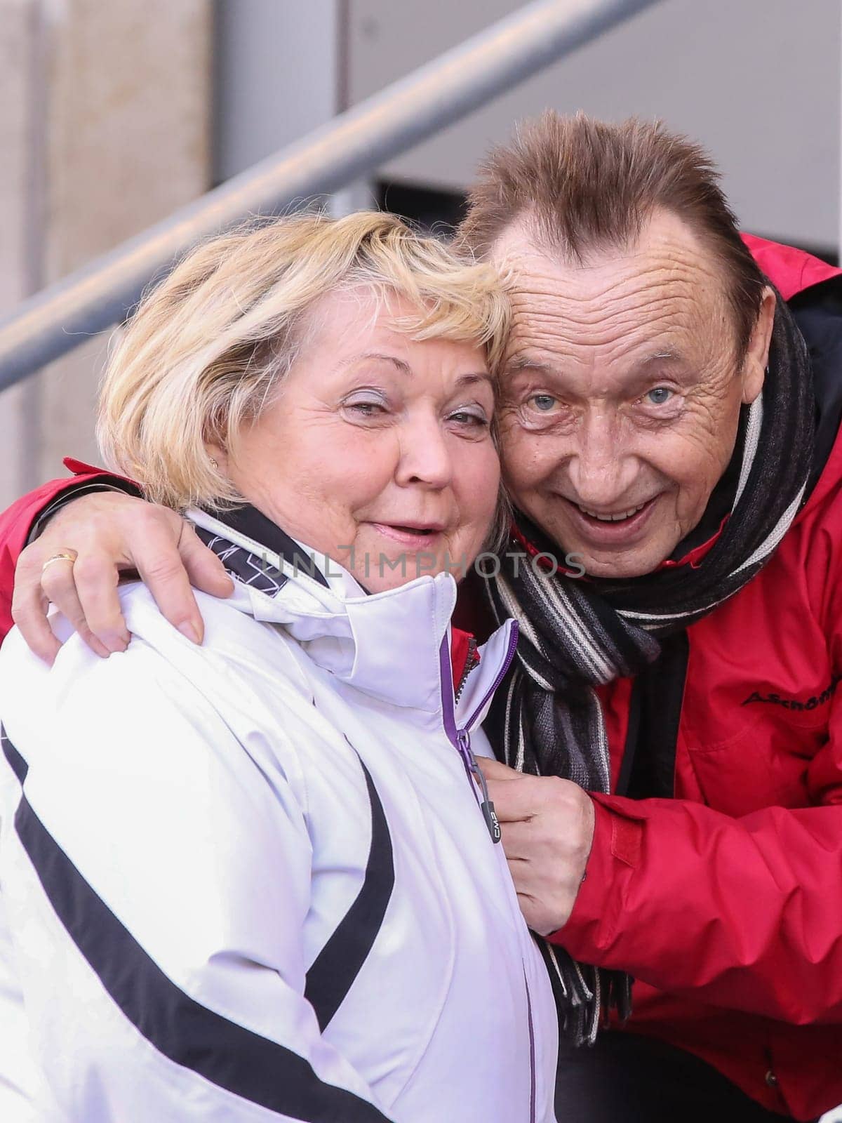 Joachim Streich with his wife Marita