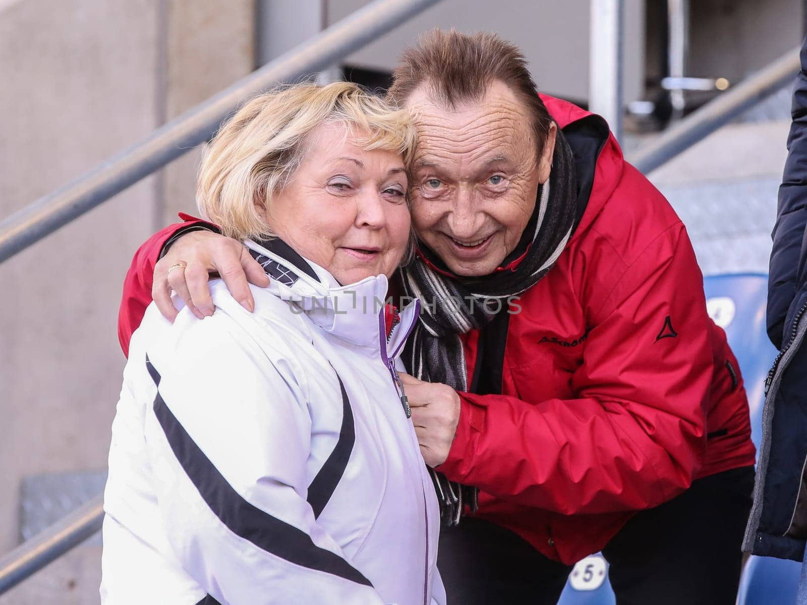 Joachim Streich with his wife Marita