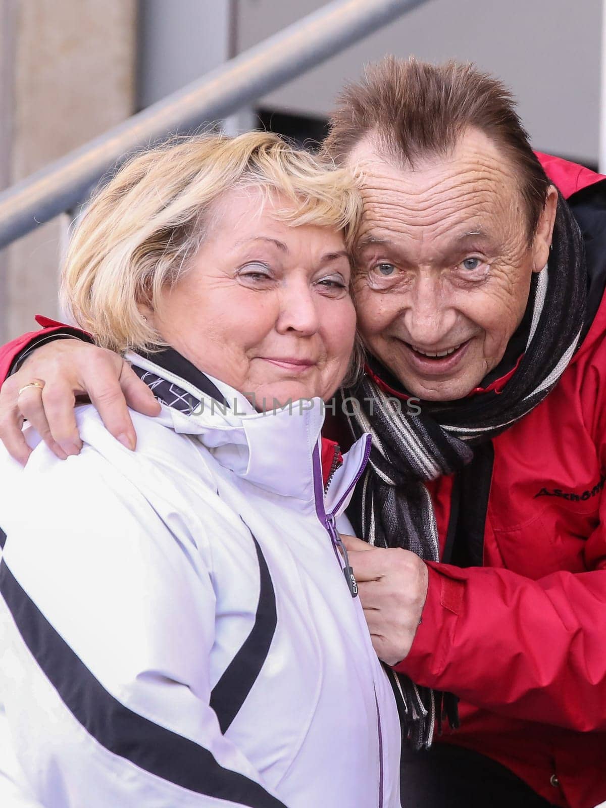Joachim Streich with his wife Marita