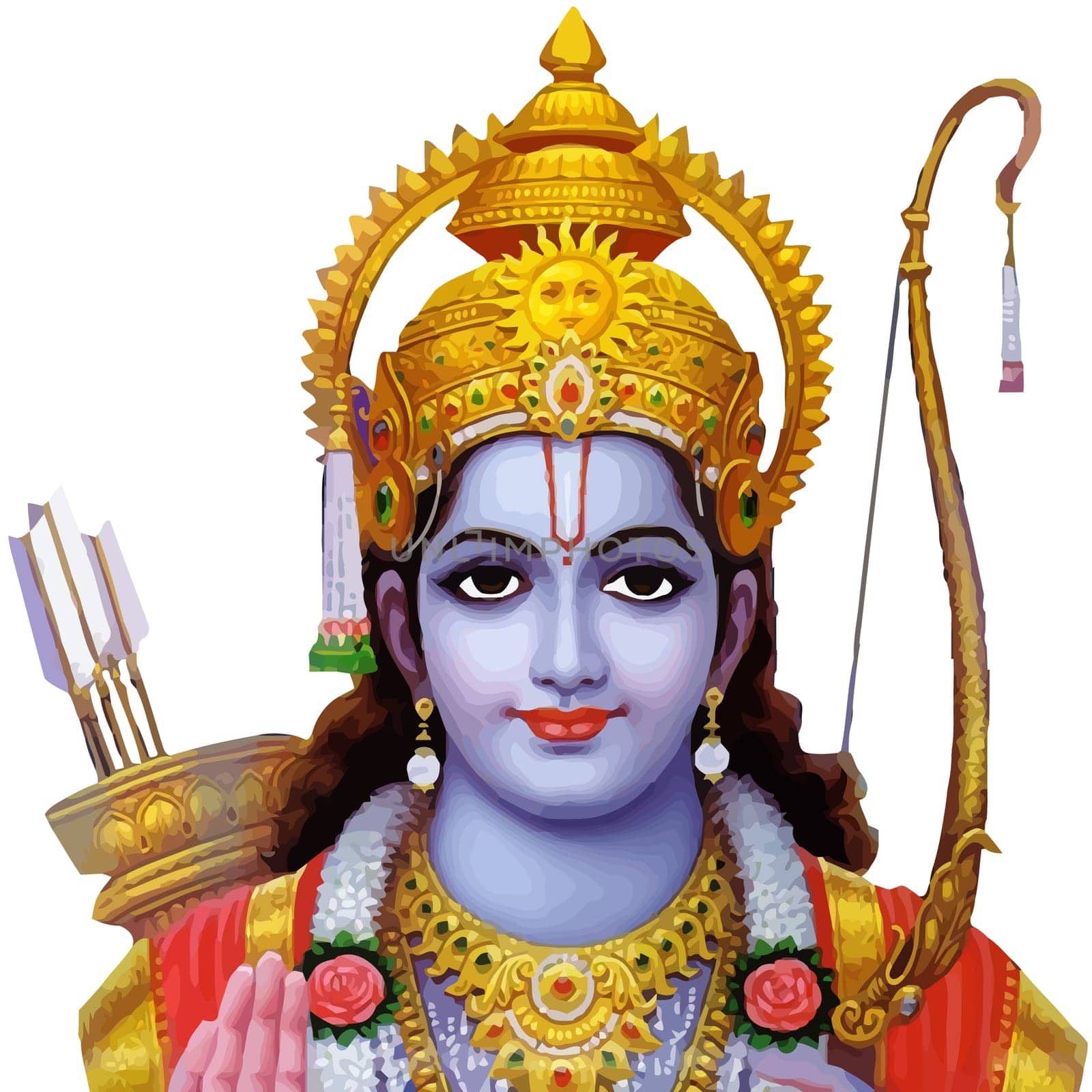 spiritual holy maha shivaratri lord god head hinduism bow illustration
