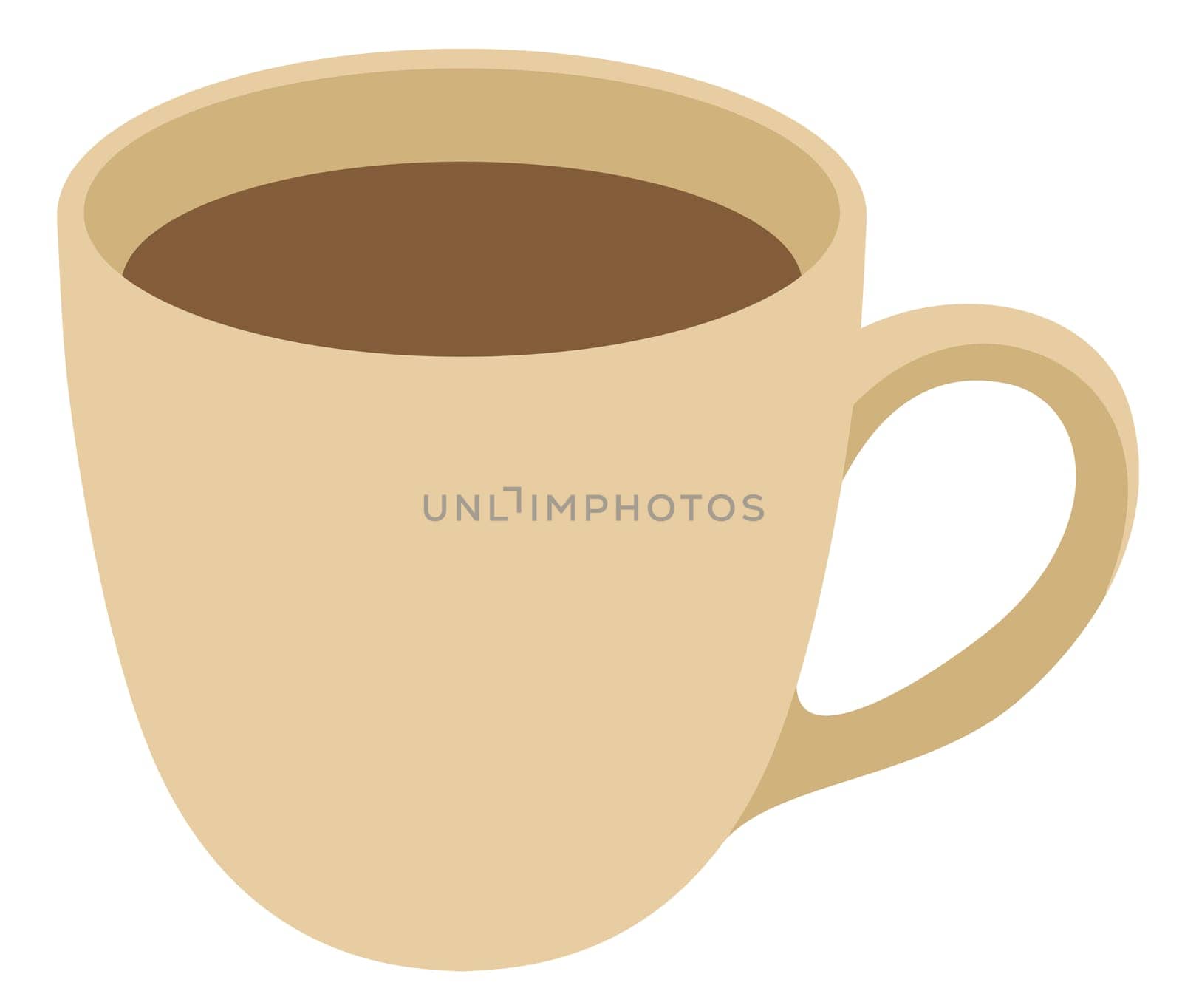 coffee cup drink hot breakfast illustration