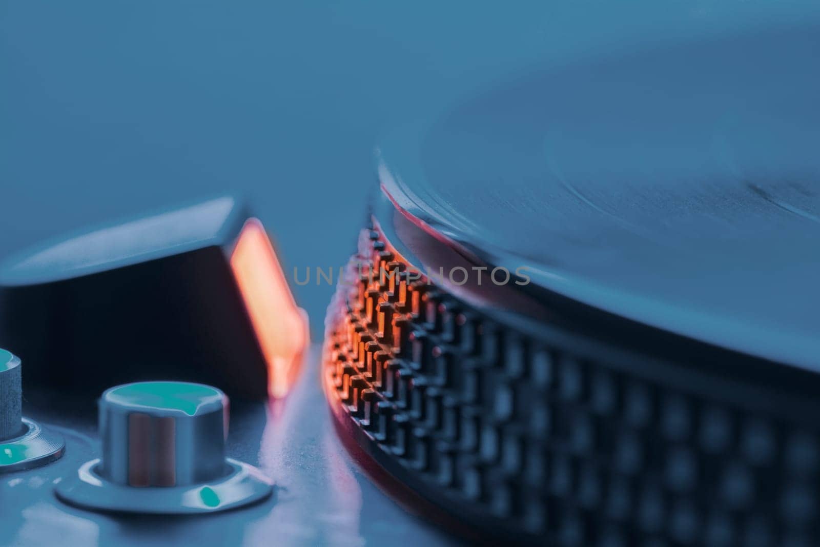 an old vinyl player