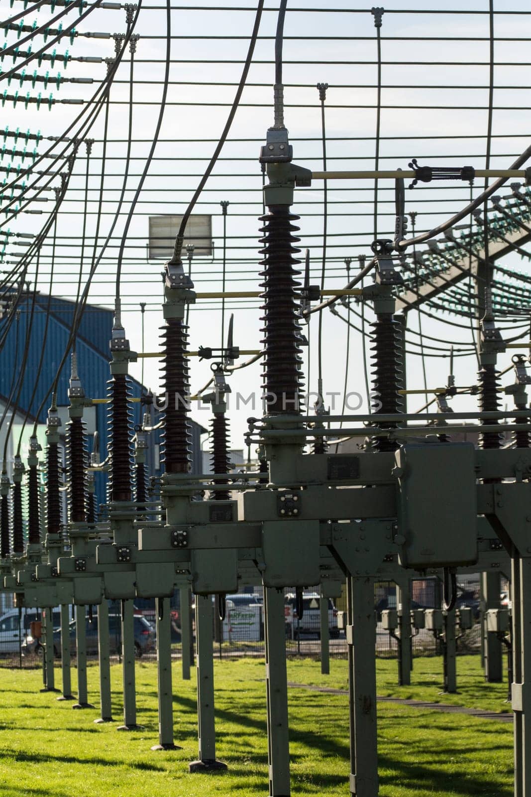 Stransmission station - hight voltage