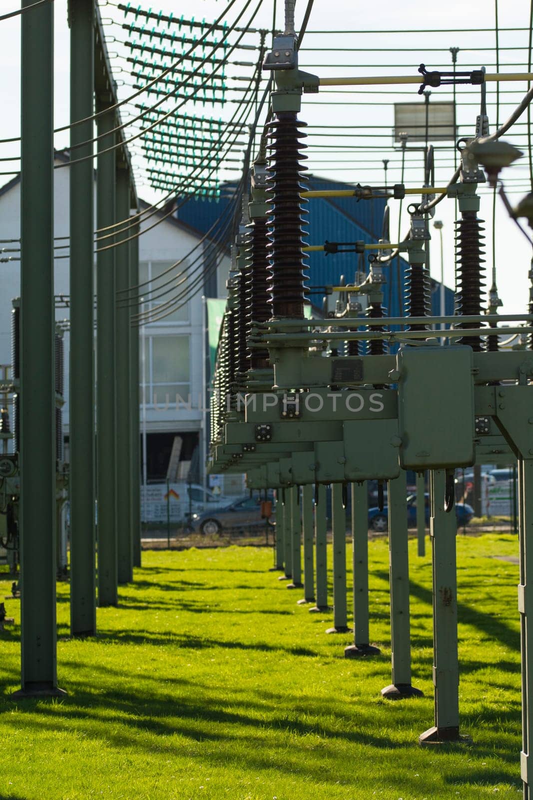 Stransmission station - hight voltage