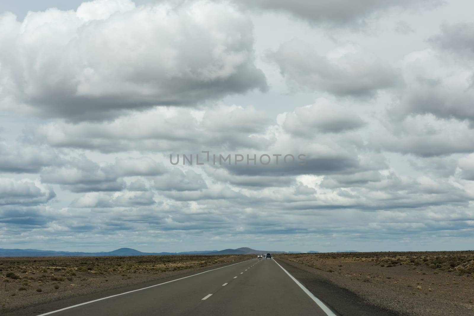 National Route 40 in the south of Esquel, Argentina