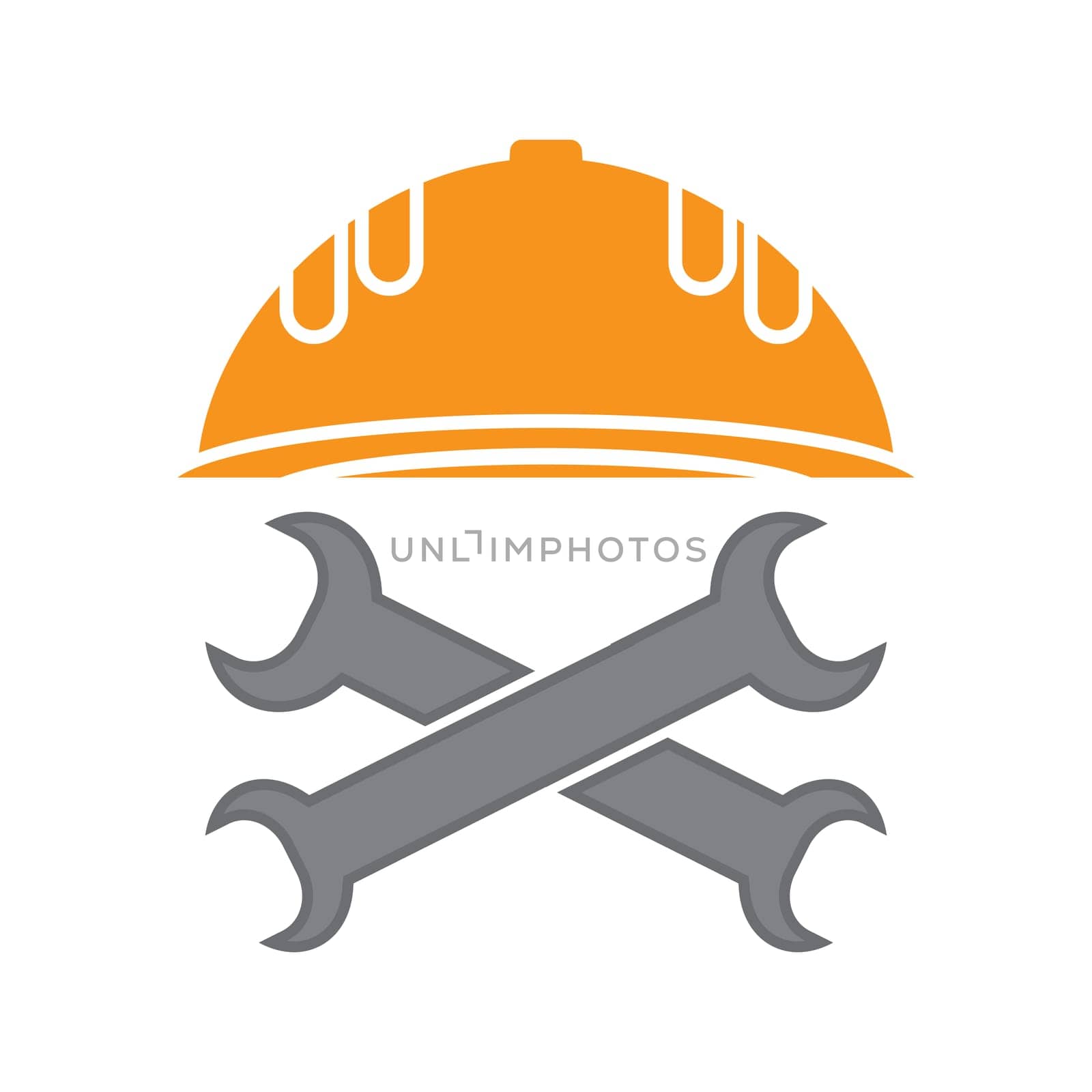Repair Icon with Wrench Isolated on White Background. Mechanic Service Concept . Technical Maintenance. Troubleshooting Banner. Tech Support.