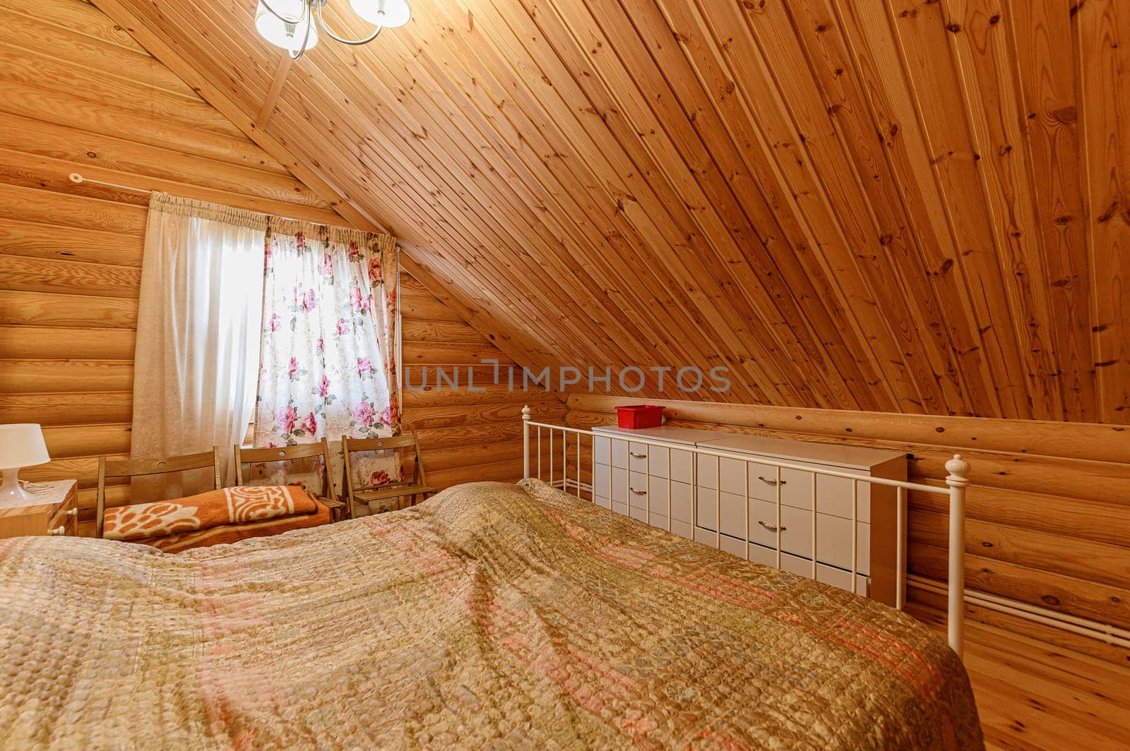 Russia, Moscow- November 15, 2019: interior room apartment modern bright cozy atmosphere. general cleaning, home decoration, preparation of house for sale. wooden country house