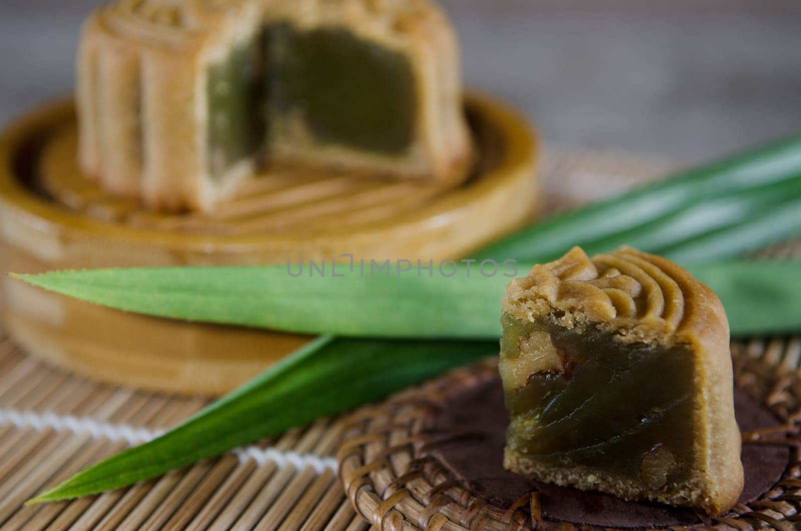 Mooncake ,Chinese mid autumn festival food.