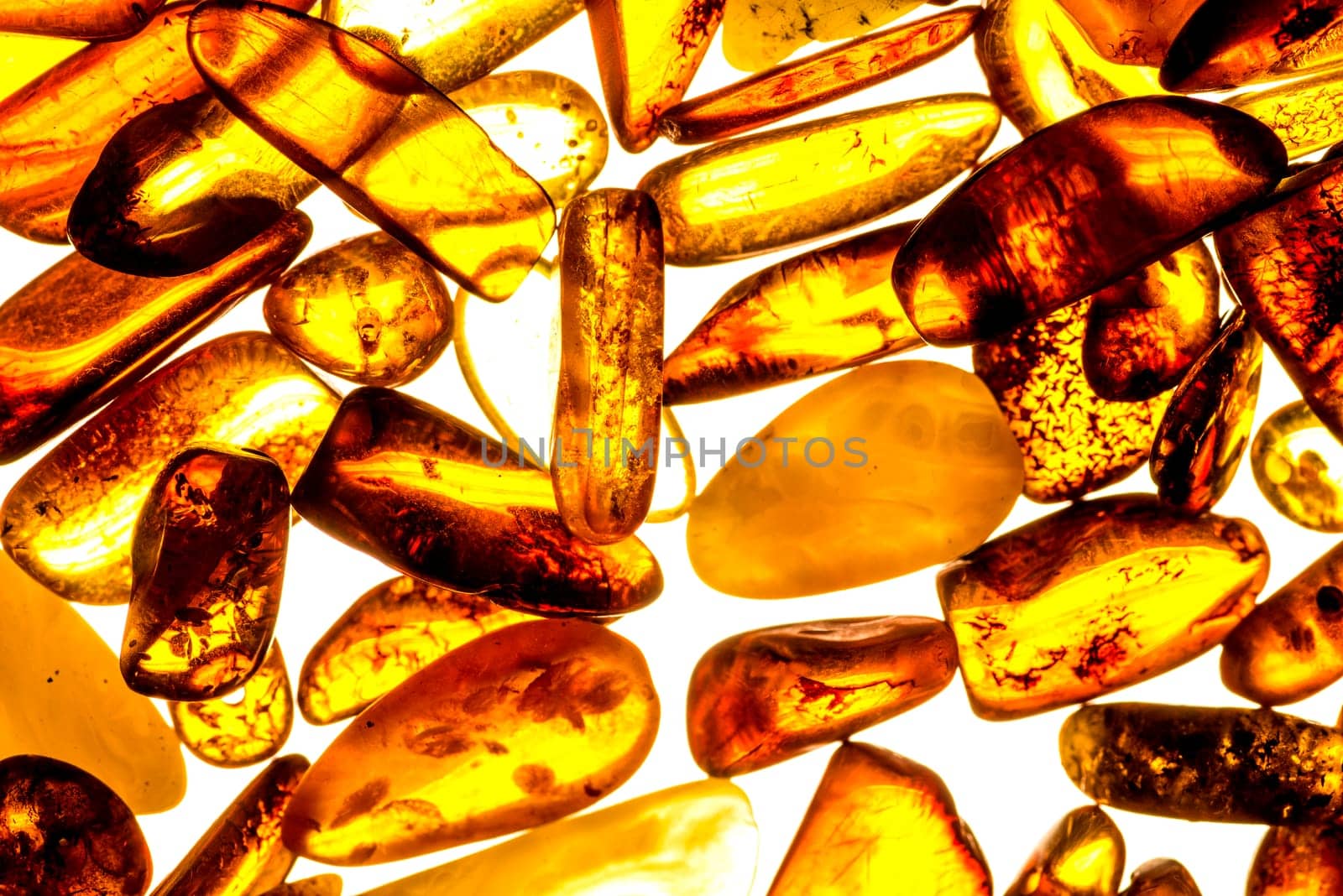 amber with inclusions