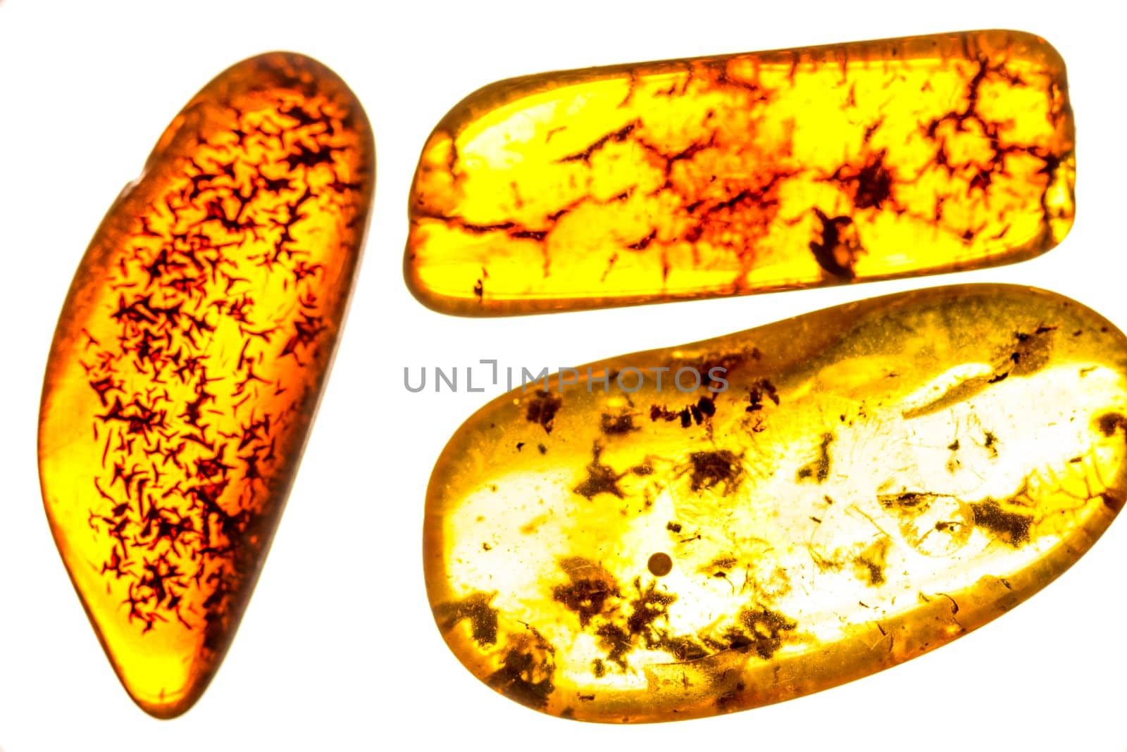 amber with inclusions
