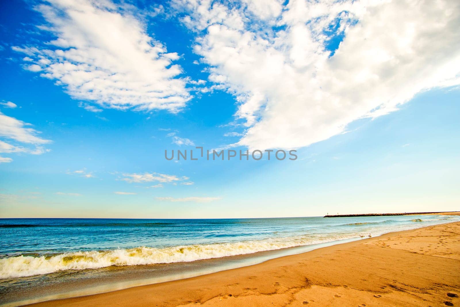 lonesome beach of the Baltic Sea