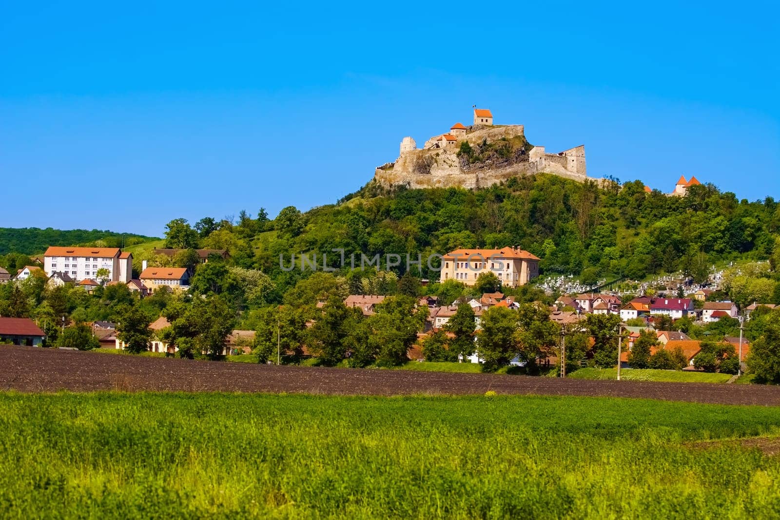 Old Castle on the top of a Hill