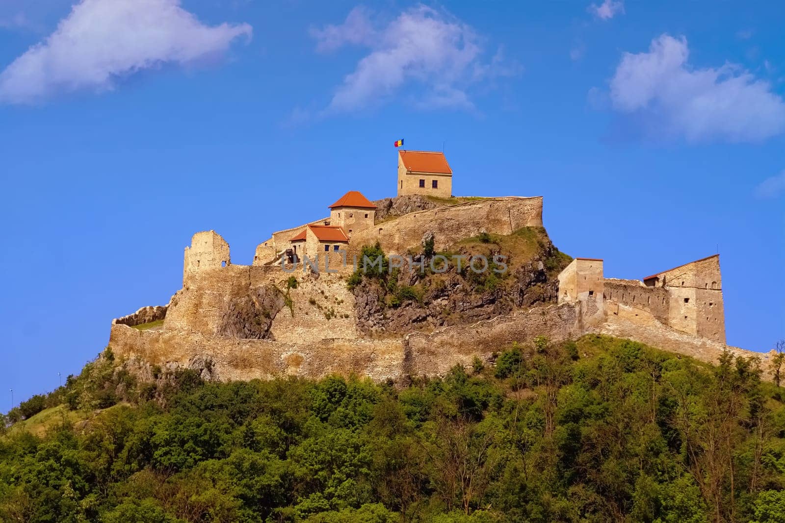 Old Castle on the top of a Hill
