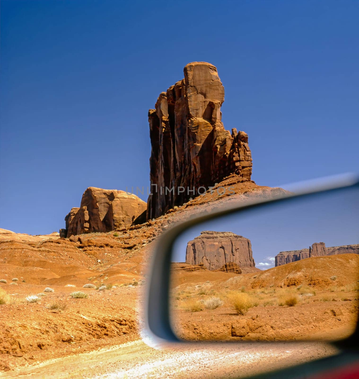 Monument Valley by car in Arizona