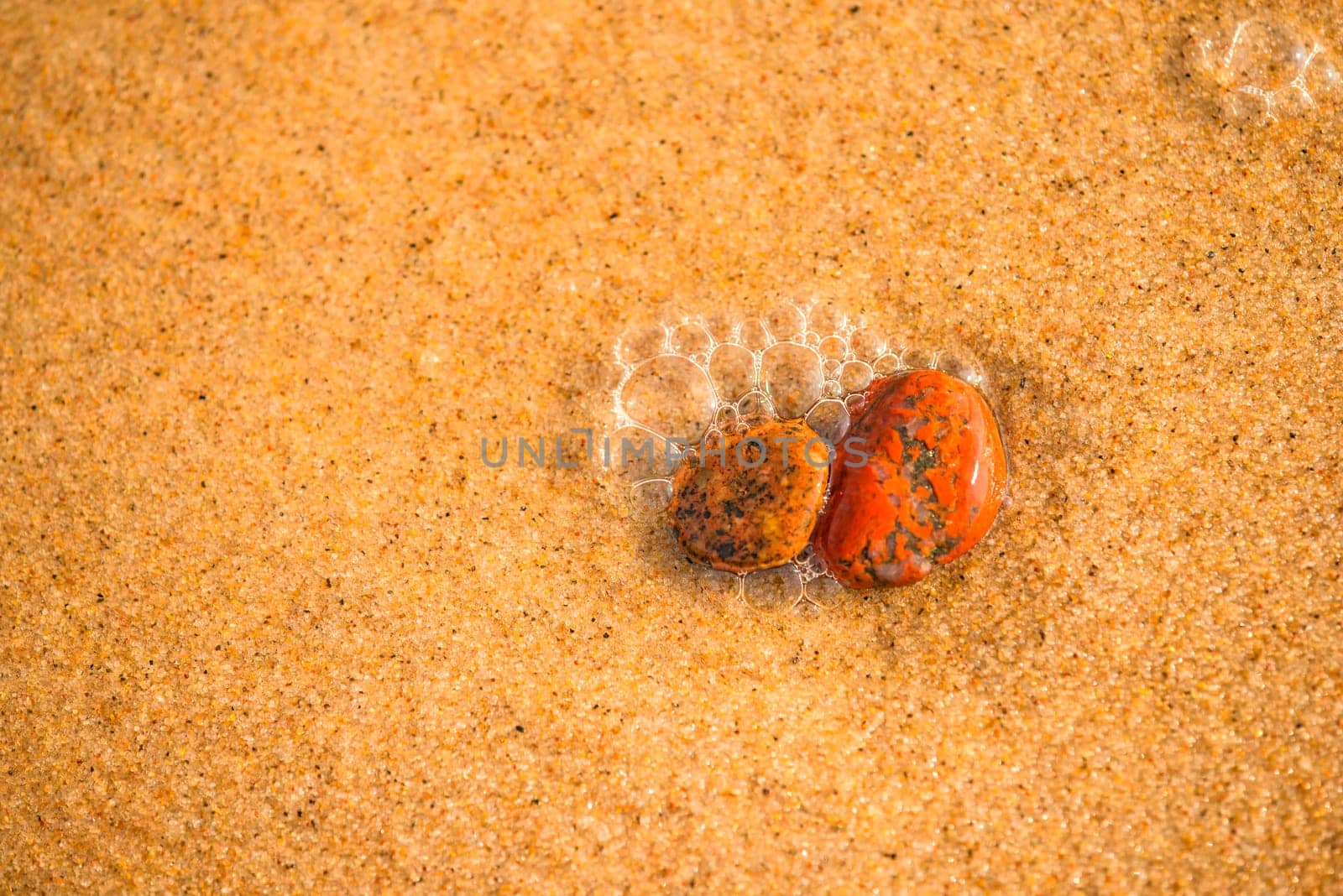 pebble stone on a beach