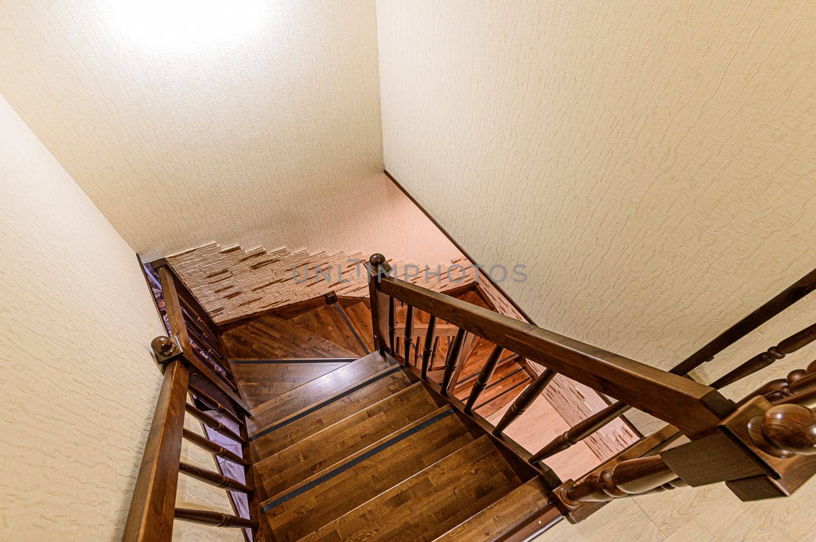 Russia, Moscow- December 05, 2019: interior room apartment modern bright cozy atmosphere. general cleaning, home decoration, preparation of house for sale. stairs, steps