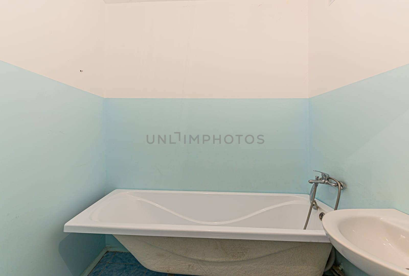 Russia, Moscow- December 05, 2019: interior room apartment modern bright cozy atmosphere. general cleaning, home decoration, preparation of house for sale. bathroom and toilet