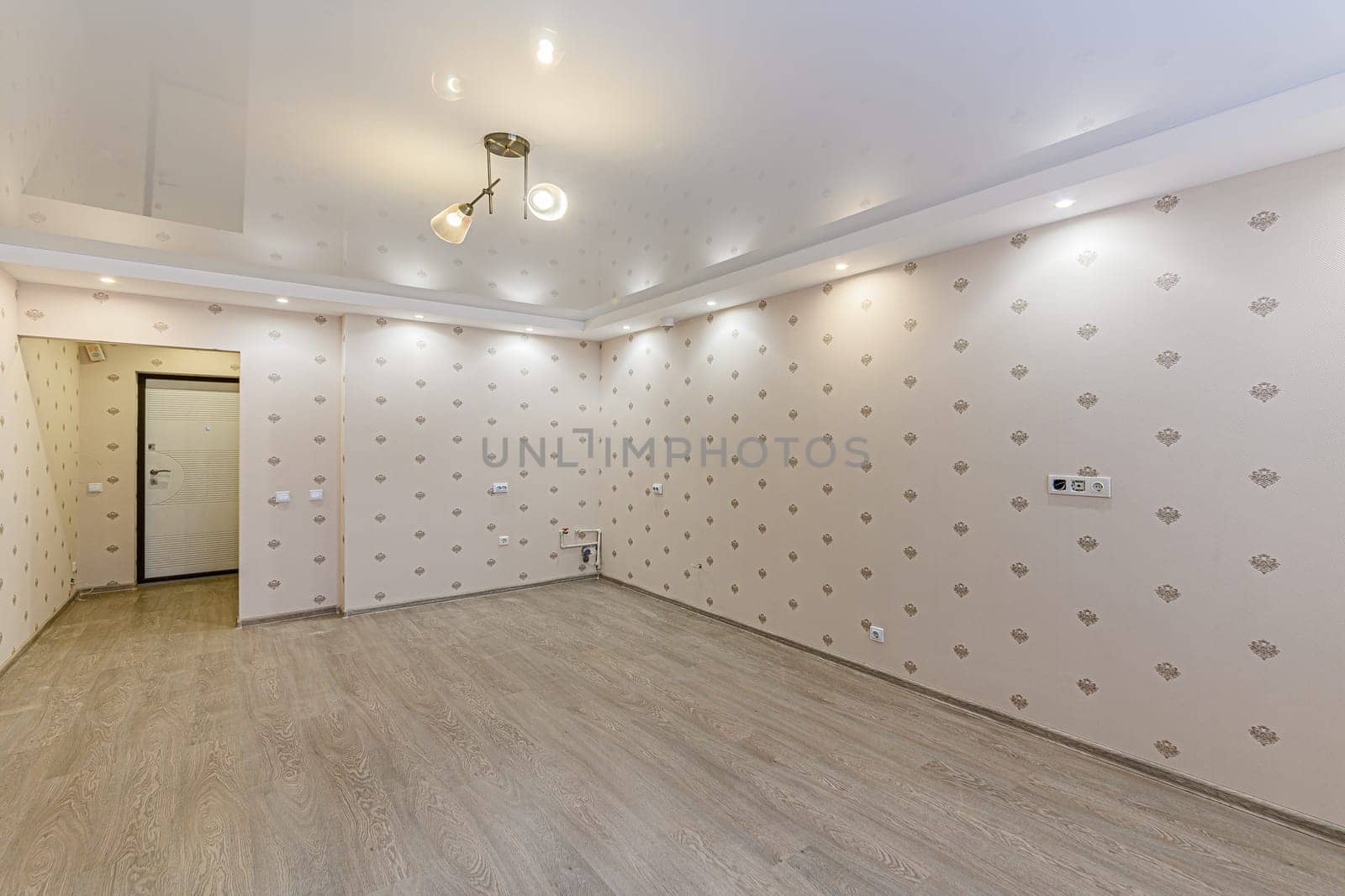 Russia, Moscow- December 05, 2019: interior room apartment modern bright cozy atmosphere. general cleaning, home decoration, preparation of house for sale