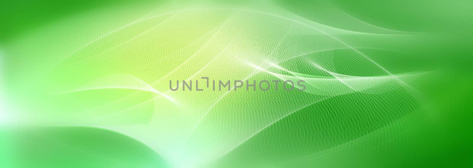 Shifting motion lines and wave shapes filtered. Panoramic view. Contrasting color values. Abstract color gradient background.