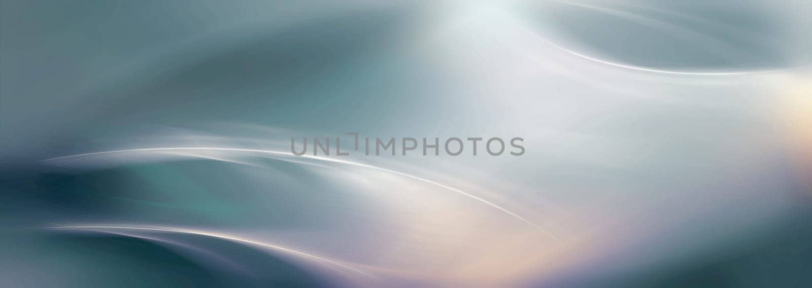 Shifting motion lines and wave shapes filtered. Panoramic view. Contrasting color values. Abstract color gradient background.