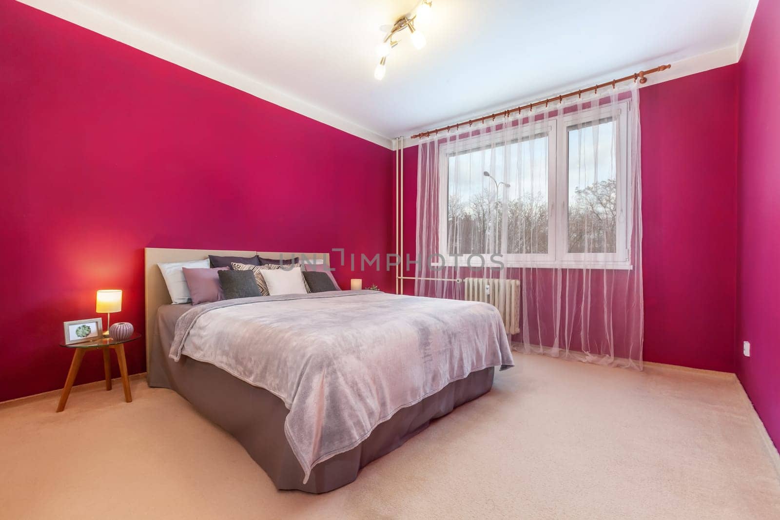 Interior photo shoot in a modern apartment. High quality photo