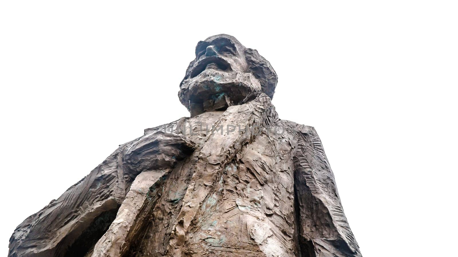 TRIER, GERMANY - SEPTEMBER 13, 2019: Statue of famous communist Karl Marx in Trier, Germany