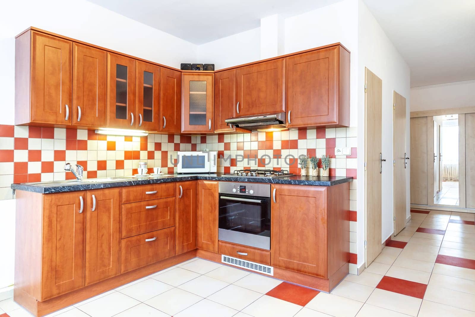 Interior photo shoot in a modern apartment. High quality photo