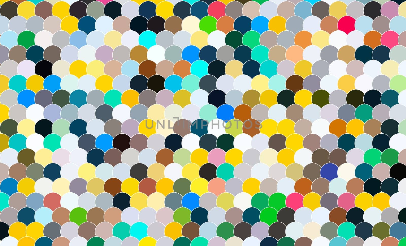 Colorful abstract circular pattern vector illustration