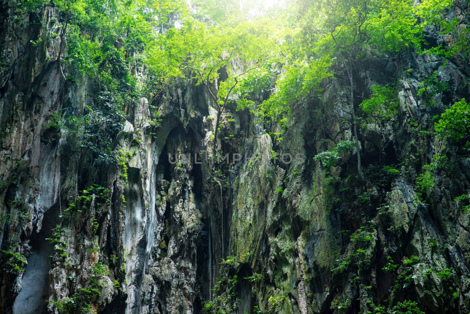 View in the Batu Caves, Kuala Lumpur, Malaysia.