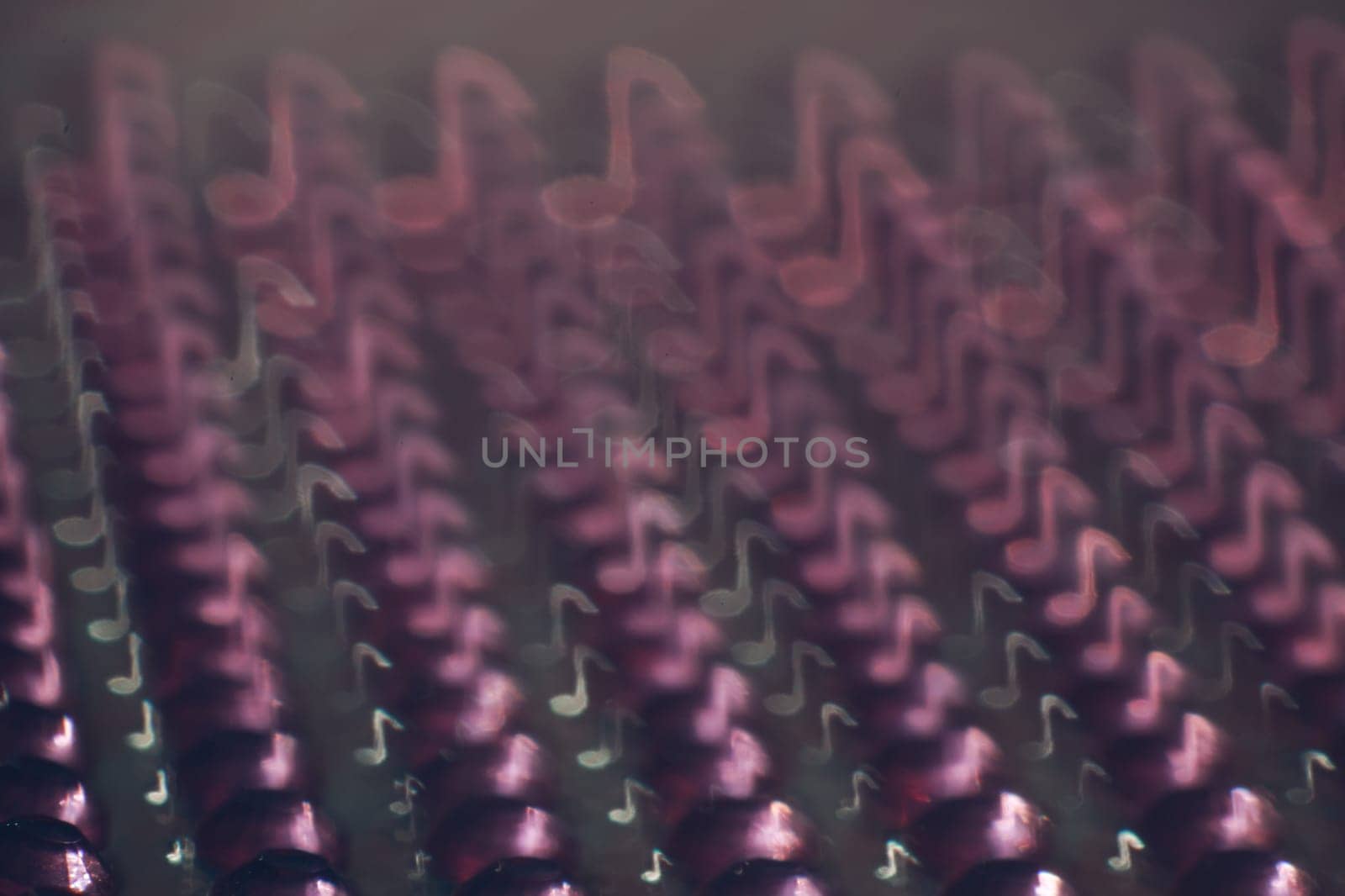 Musicality bokeh background