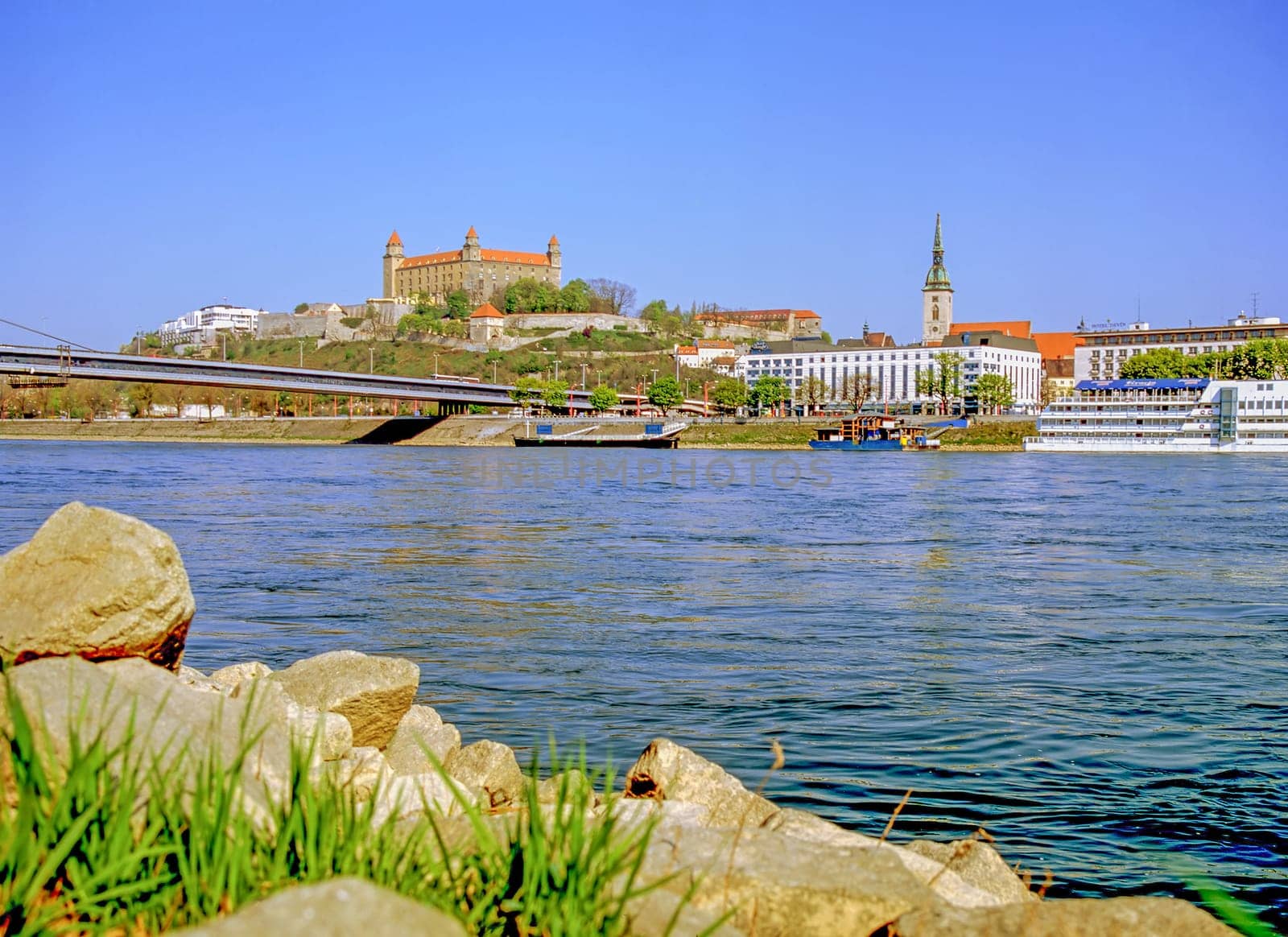 River Danube in Bratislava, Slovakia