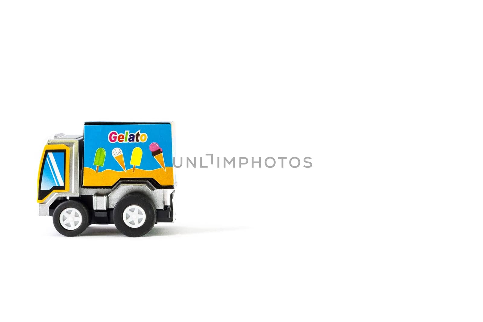 Toys ice cream truck. "Gelato"" Italian Ice Cream"