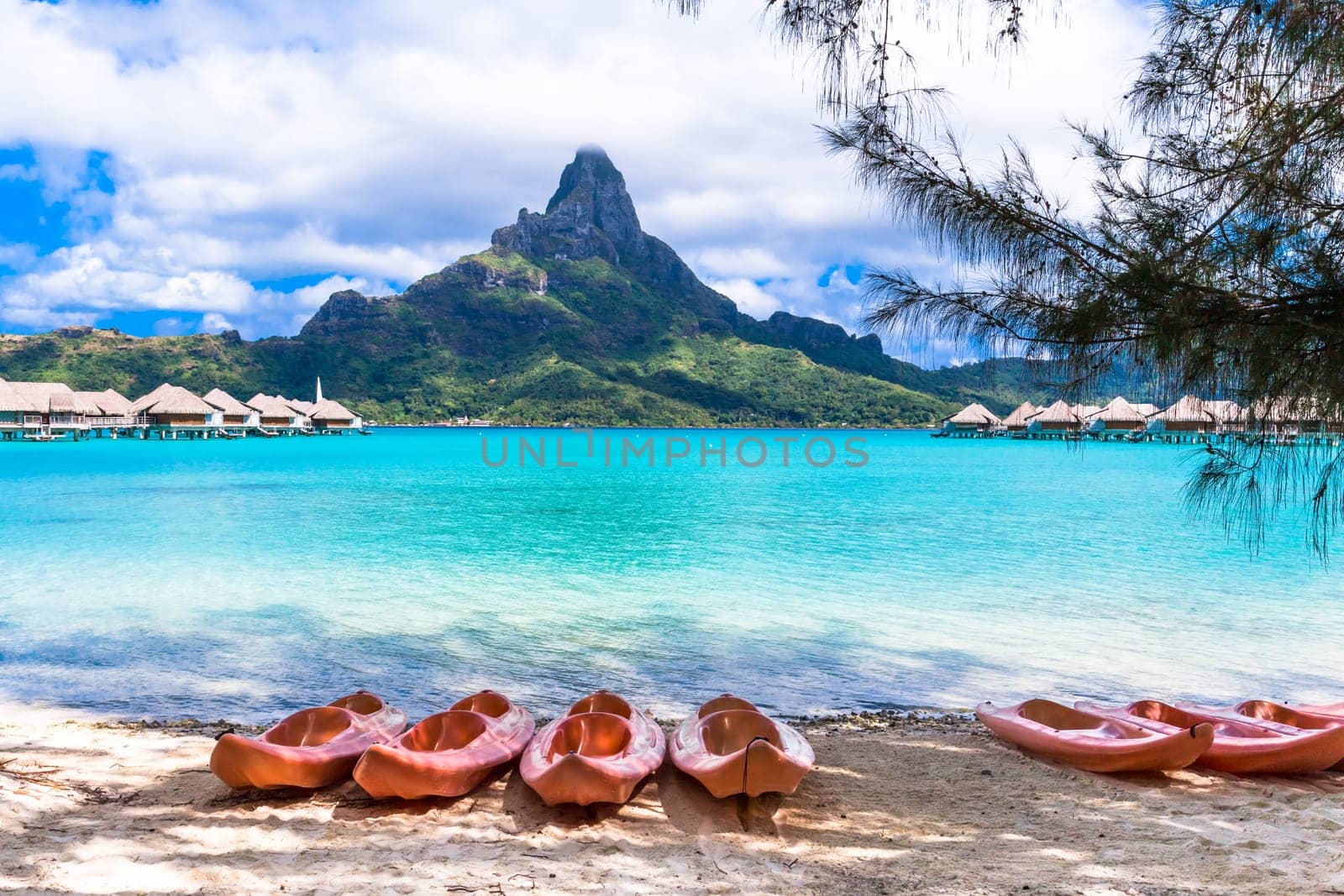 Bora Bora Island, French Polynesia.