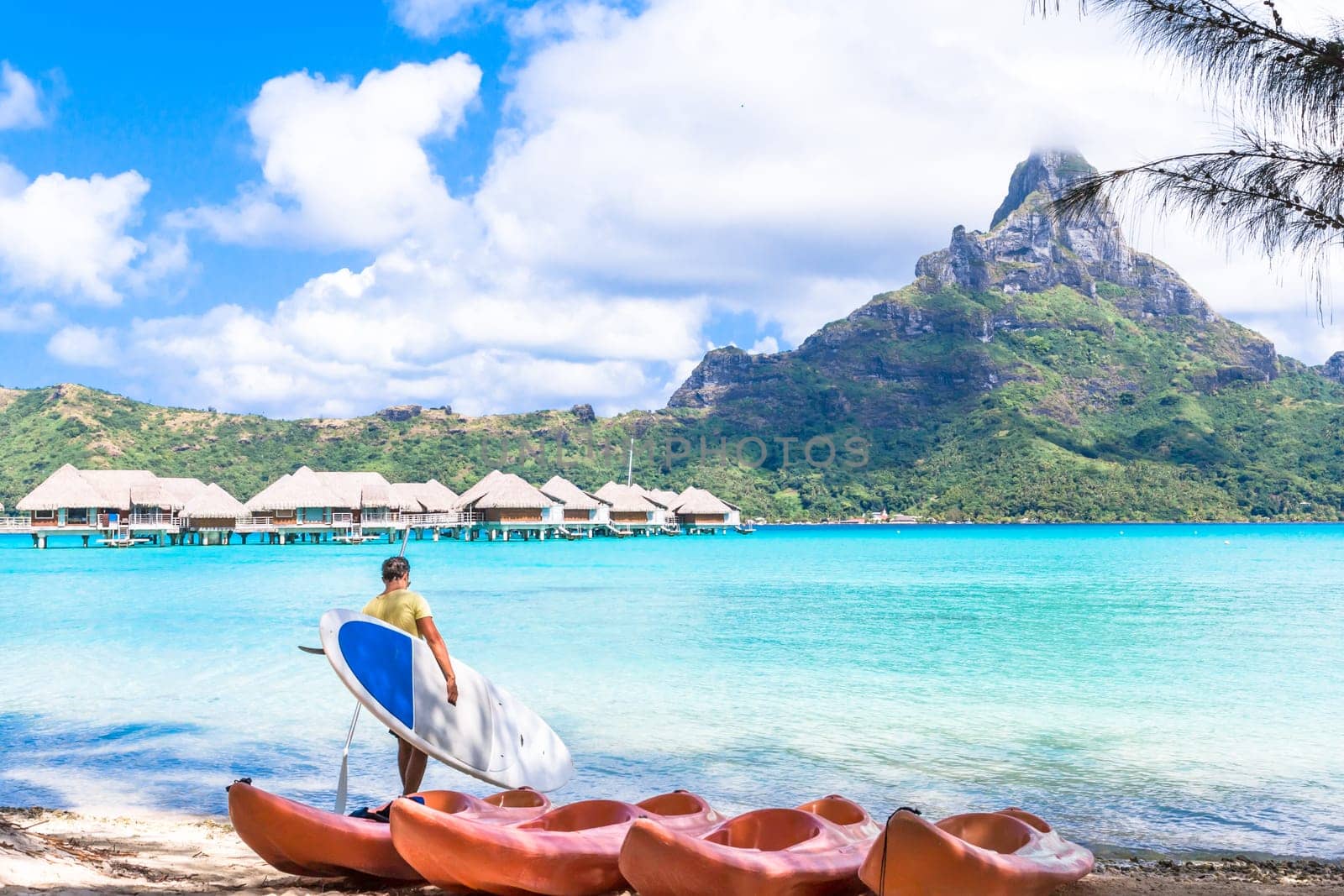 Bora Bora Island, French Polynesia.