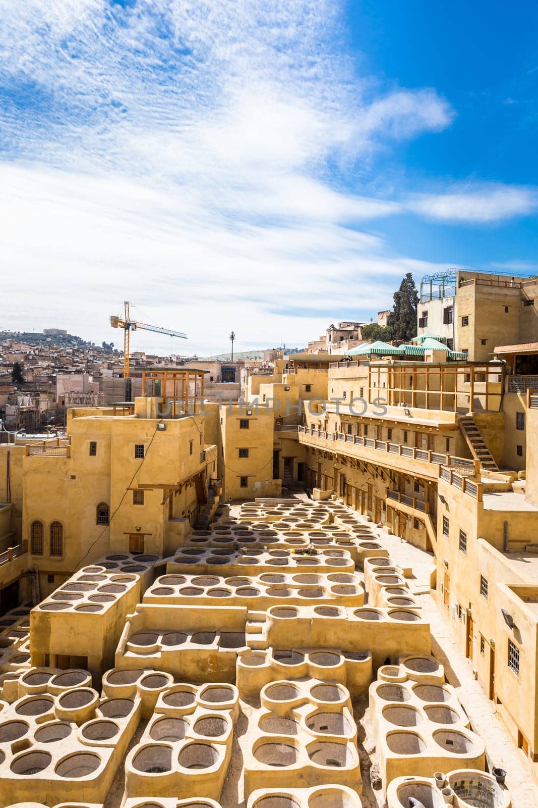 Tanneries, Medina of Fez, Morocco
