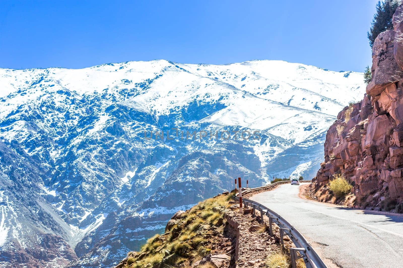 Atlas mountains in Morocco, Africa