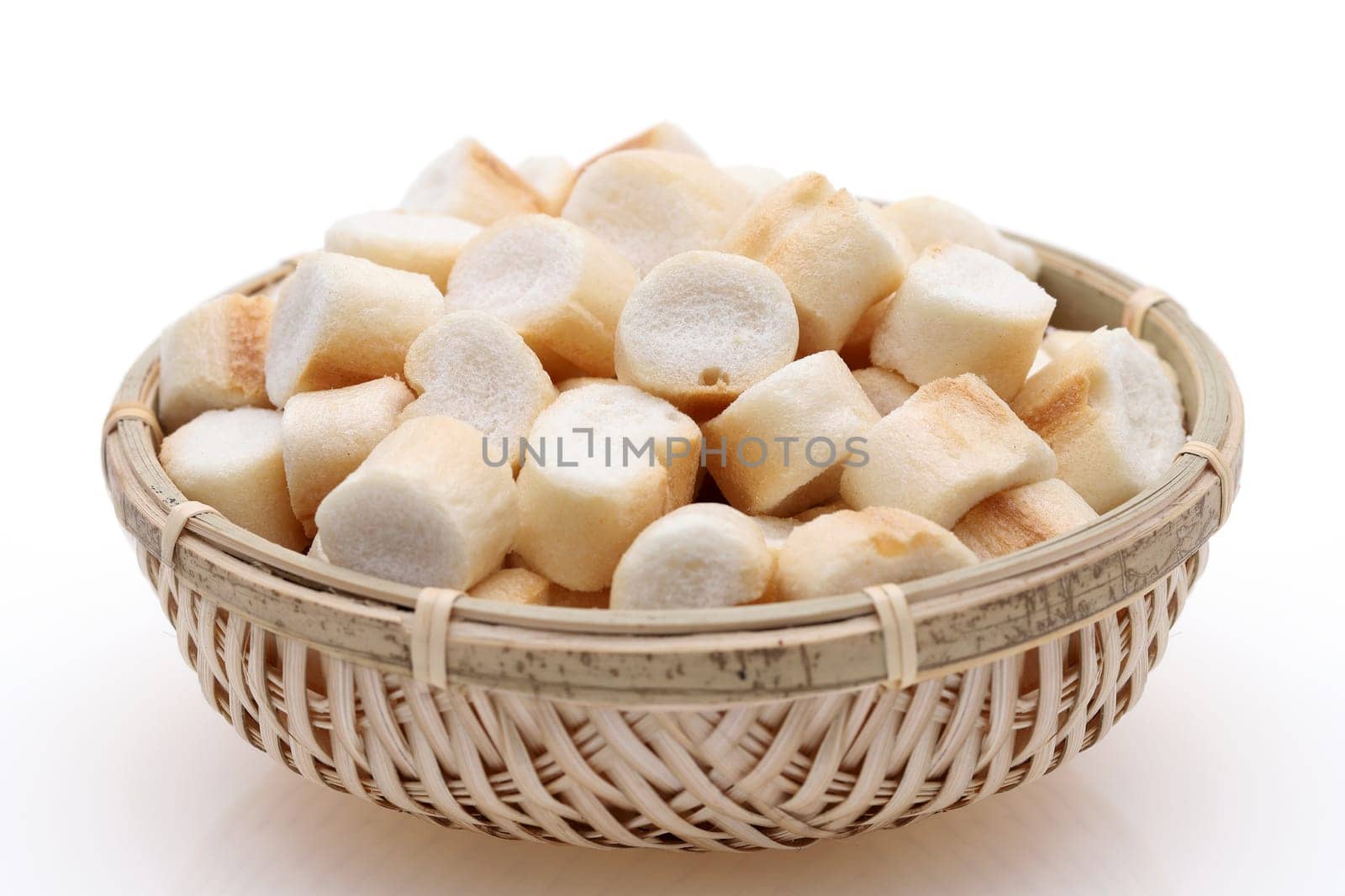 Traditional Japanese food, Fu made with gluten of wheat