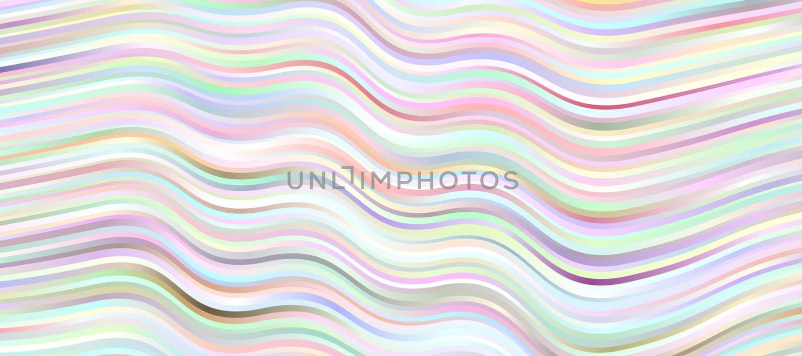 Abstract wavy lines background, gradient pastel color tones