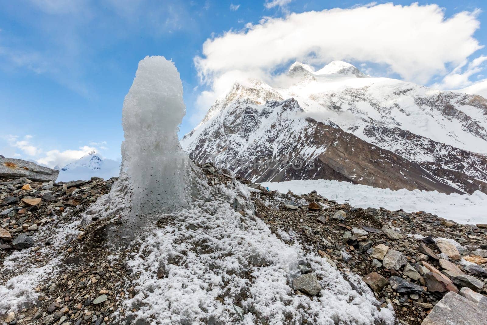 K2 mountain peak, second highest mountain in the world, K2 trek, Pakistan, Asia