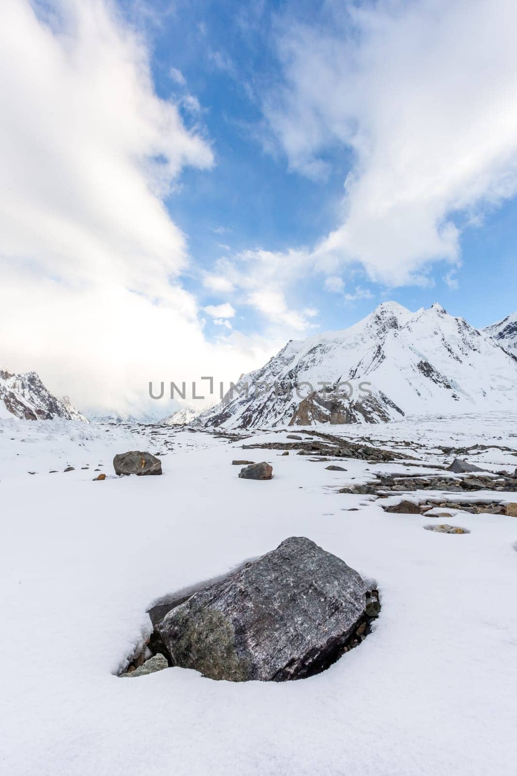 K2 mountain peak, second highest mountain in the world, K2 trek, Pakistan, Asia