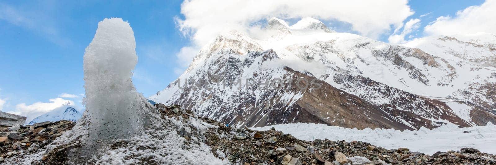 K2 mountain peak, second highest mountain in the world, K2 trek, Pakistan, Asia