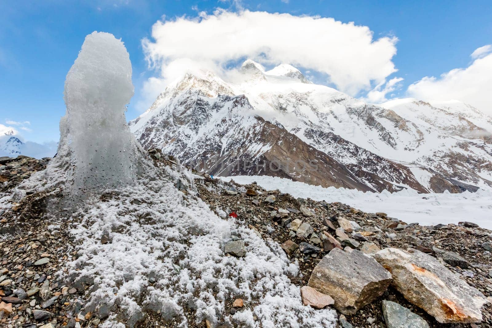 K2 mountain peak, second highest mountain in the world, K2 trek, Pakistan, Asia
