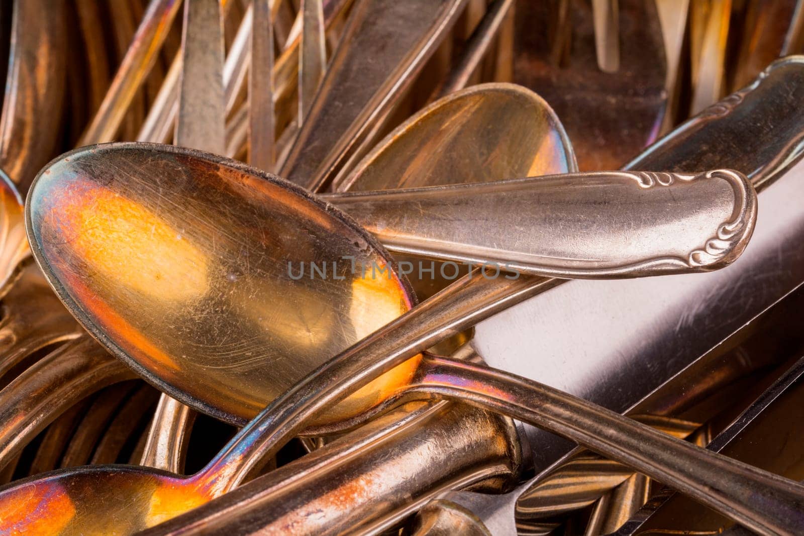 silver cutlery