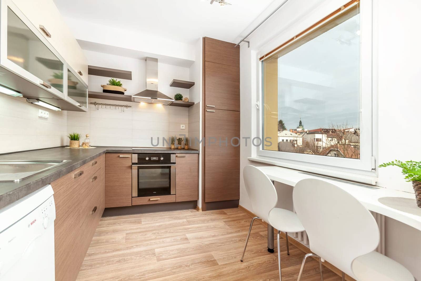 Interior photo shoot in a modern apartment. High quality photo