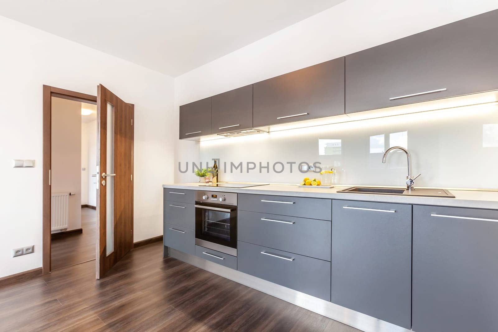 Interior photo shoot in a modern apartment. High quality photo