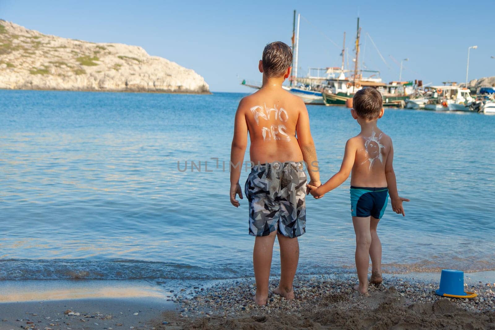 A person standing in front of a beachundefined