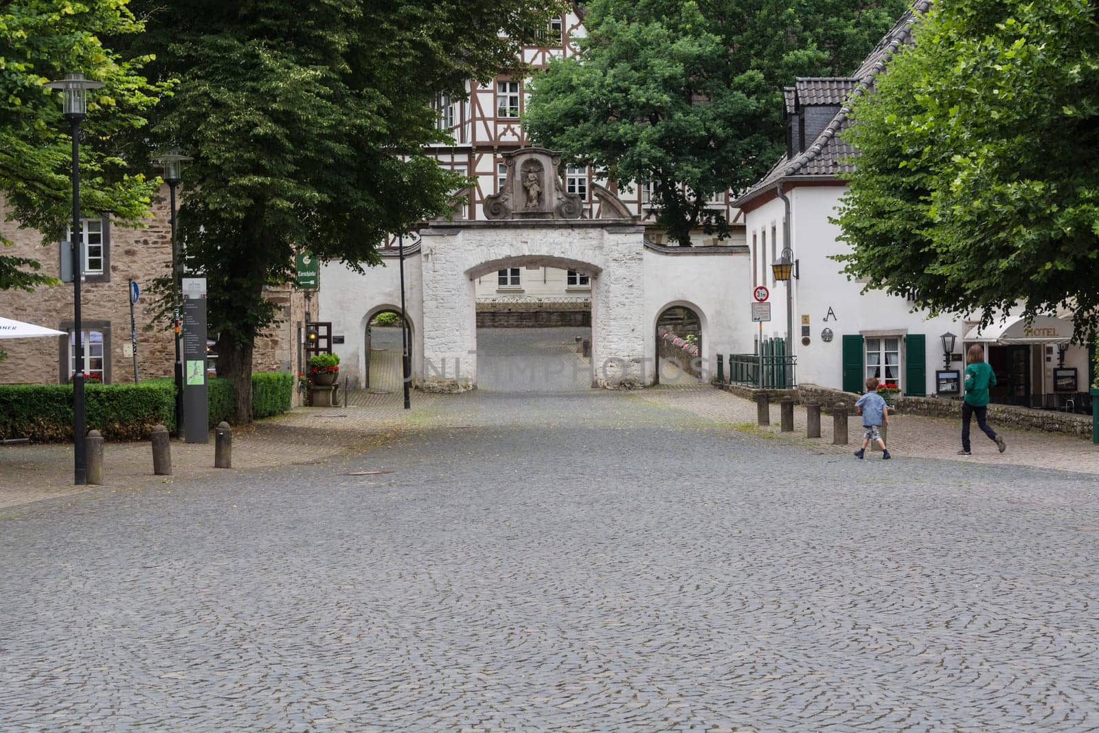 ALTENBERG, NRW, GERMANY - JULY 10  2017:.The Altenberger Dom is also called Bergischer Dom and is a listed monastery church in Germany.