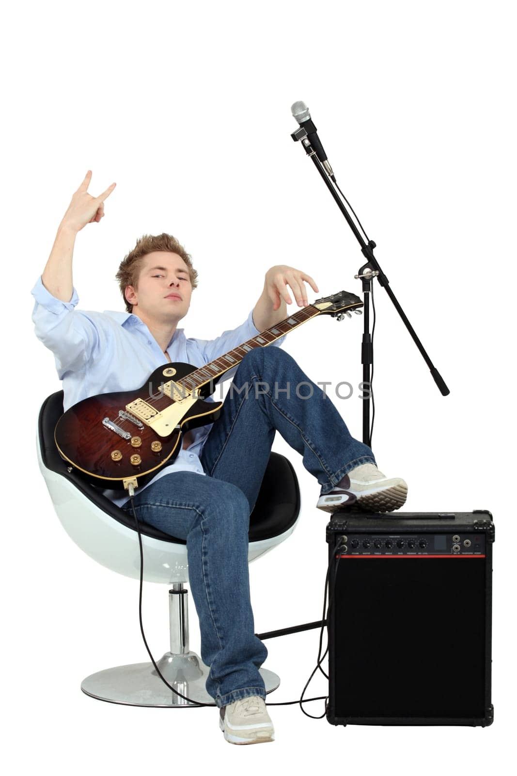 Boy with Guitar