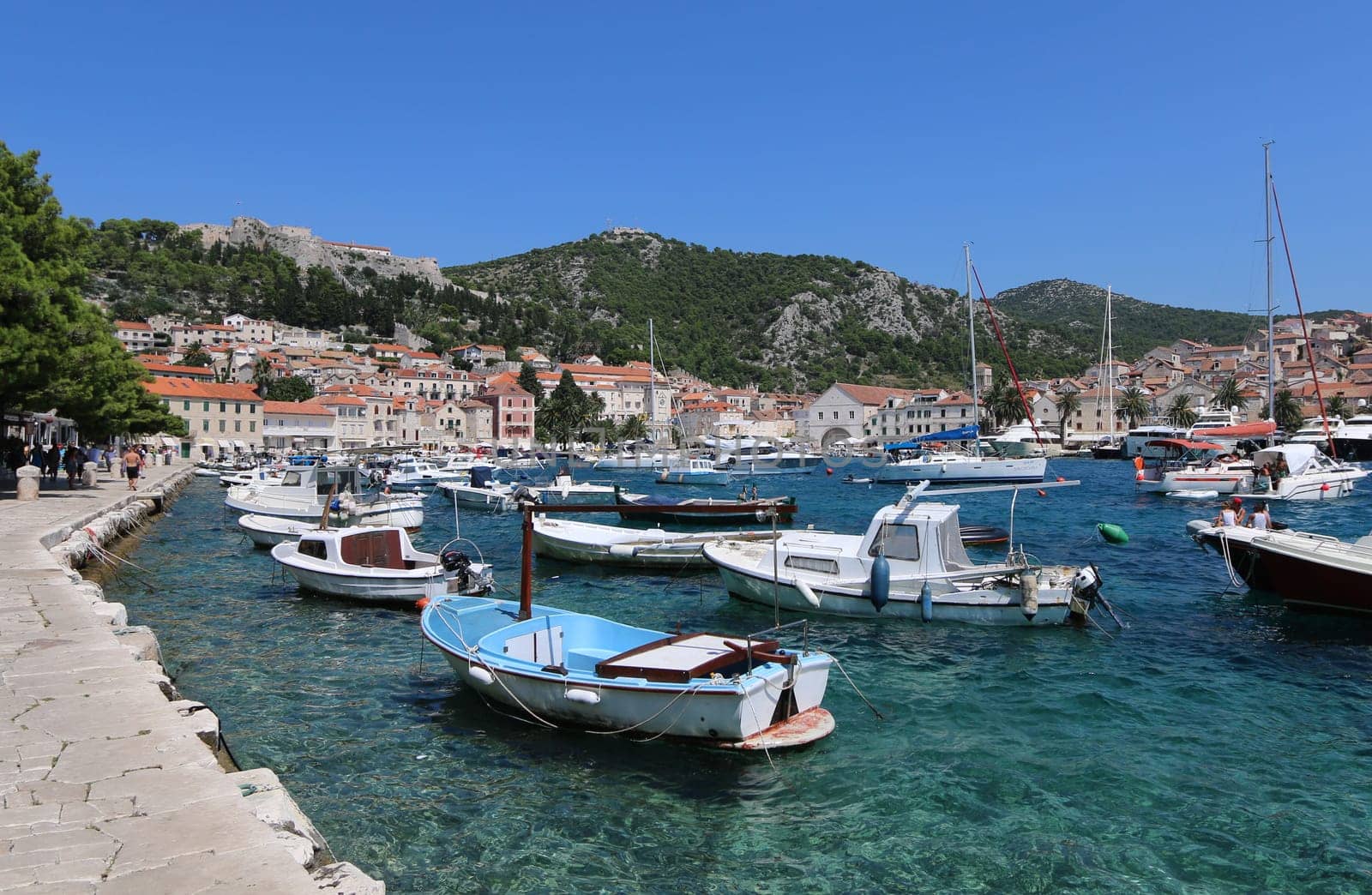 Hvar island port