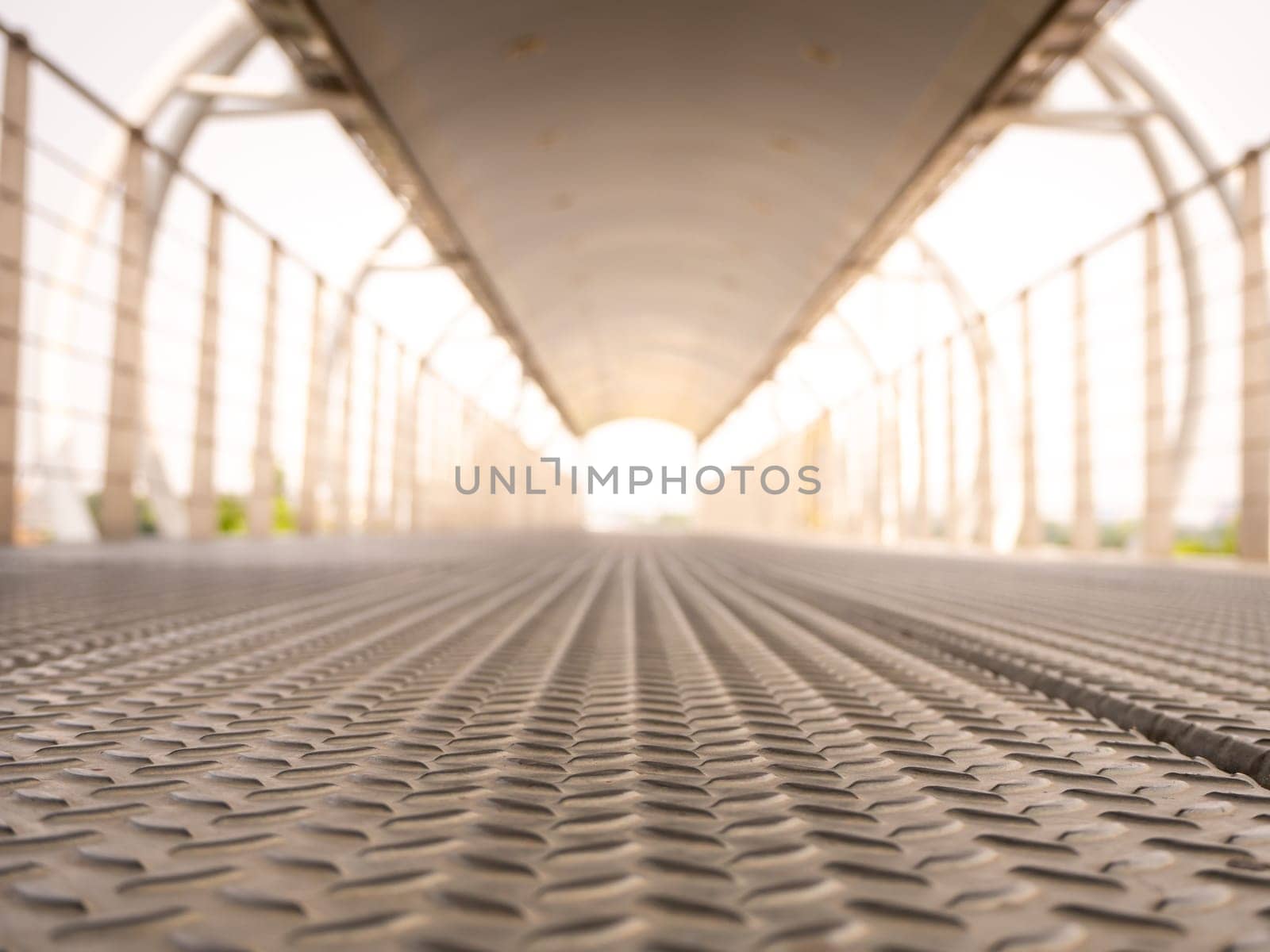 Street Bridge. Its a modern pedestrian bridge